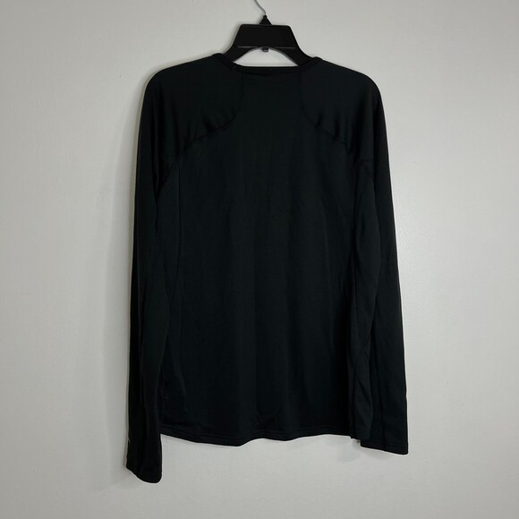 The Northface Men's Flashdry Shirt Long Sleeve Black Tee Activewear Outdoor Sz M - Picture 4 of 8